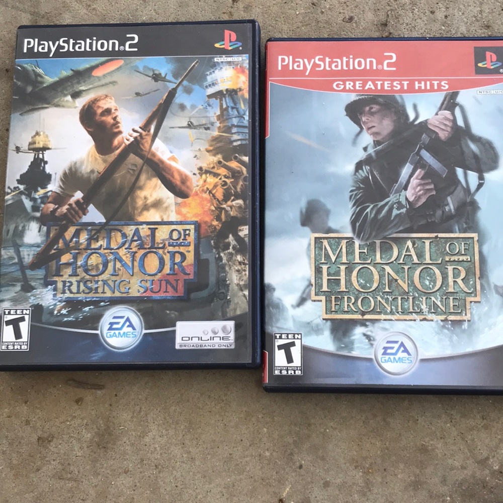 PlayStation 2 Medal of Honor Rising Sun/Frontline